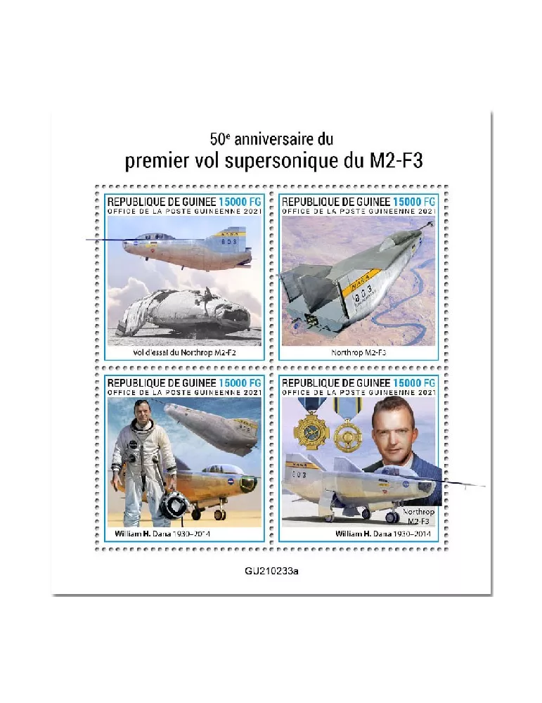 n° 11188/11191 - Timbre GUINEE Poste