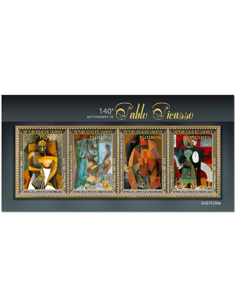 n° 11212/11215 - Timbre GUINEE Poste