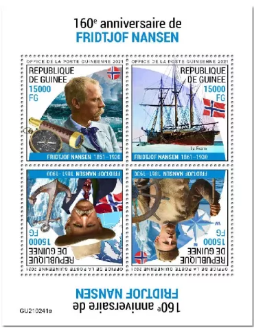 n° 11220/11223 - Timbre GUINEE Poste