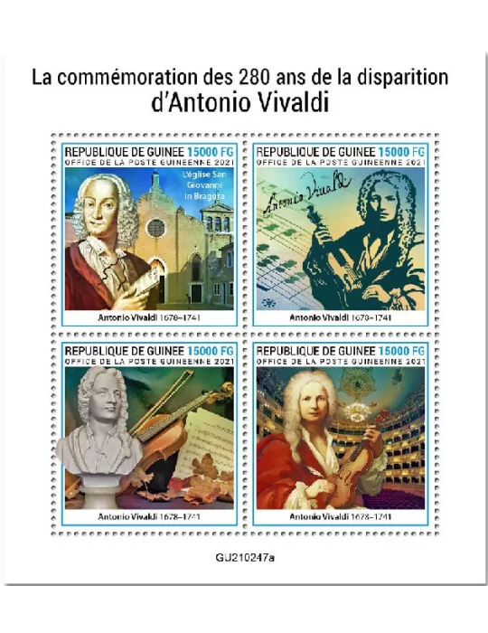 n° 11244/11247 - Timbre GUINEE Poste