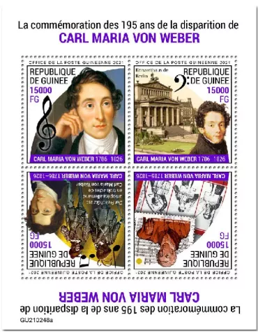 n° 11248/11251 - Timbre GUINEE Poste