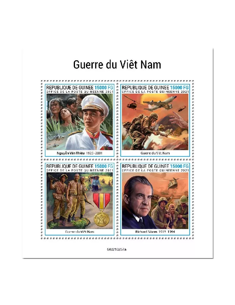 n° 11284/11287 - Timbre GUINEE Poste