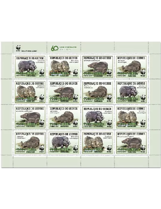 n° 11303/11306 - Timbre GUINEE Poste