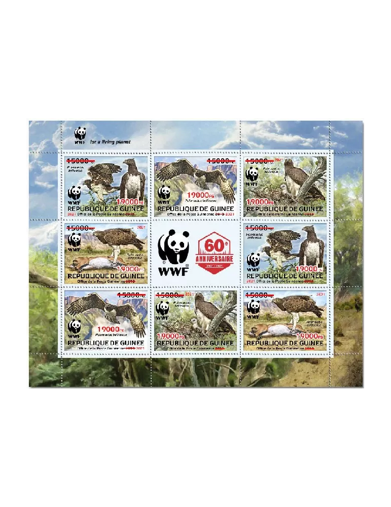 n° 11307/11310 - Timbre GUINEE Poste