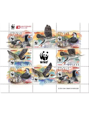 n° 11323/11326 - Timbre GUINEE Poste