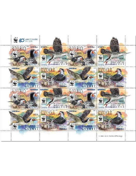 n° 11335/11338 - Timbre GUINEE Poste