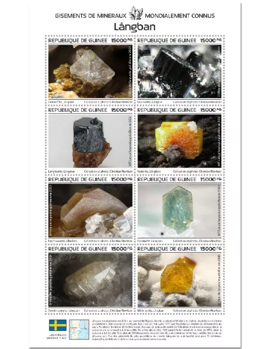 n° 11357/11364 - Timbre GUINEE Poste