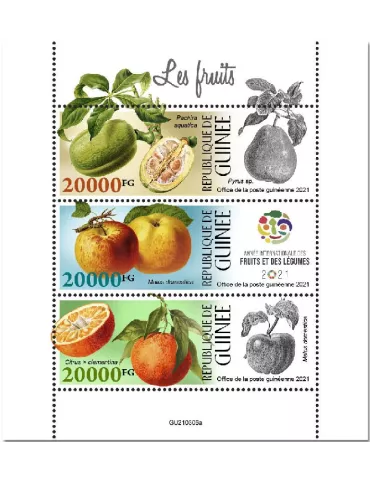 n° 11368/11370 - Timbre GUINEE Poste