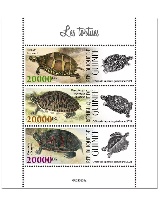 n° 11374/11376 - Timbre GUINEE Poste