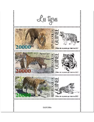 n° 11410/11412 - Timbre GUINEE Poste