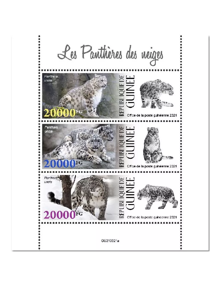 n° 11413/11415 - Timbre GUINEE Poste