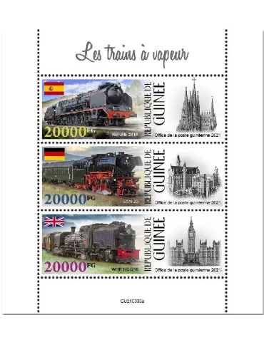 n° 11423/11425 - Timbre GUINEE Poste