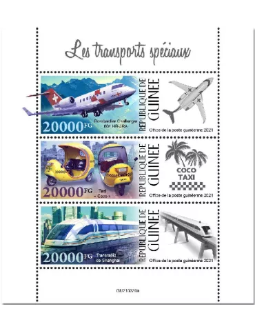 n° 11441/11443 - Timbre GUINEE Poste