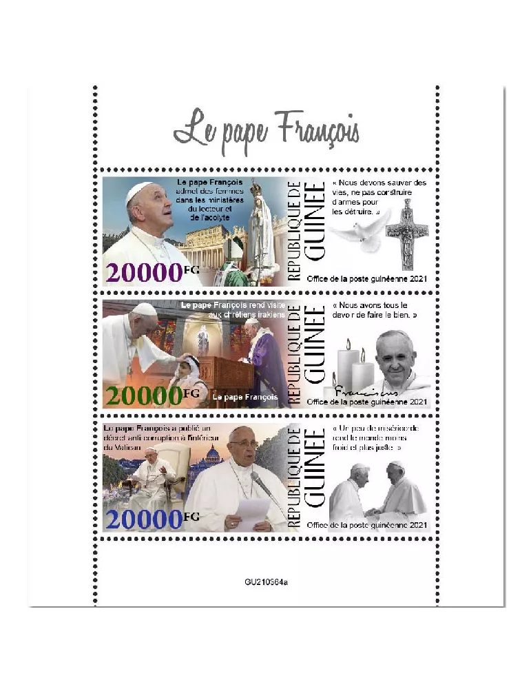 n° 11513/11515 - Timbre GUINEE Poste