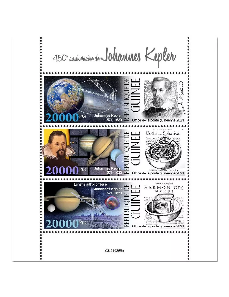 n° 11519/11521 - Timbre GUINEE Poste
