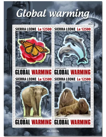 n° 10007/10010 - Timbre SIERRA LEONE Poste