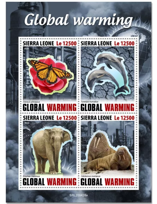 n° 10007/10010 - Timbre SIERRA LEONE Poste