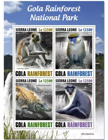 n° 10085/10088 - Timbre SIERRA LEONE Poste
