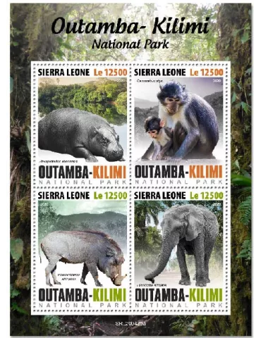 n° 10093/10096 - Timbre SIERRA LEONE Poste