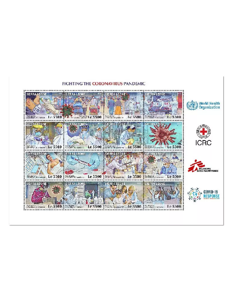 n° 10161/10176 - Timbre SIERRA LEONE Poste