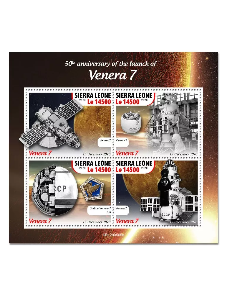 n° 10201/10204 - Timbre SIERRA LEONE Poste