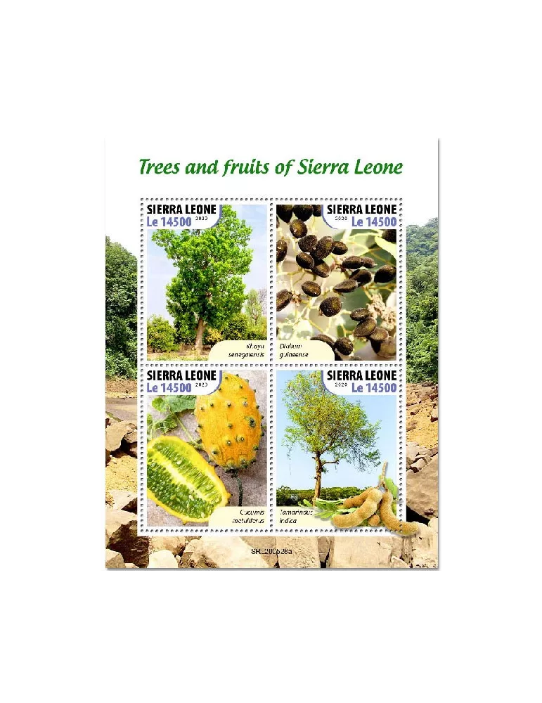 n° 10291/10294 - Timbre SIERRA LEONE Poste