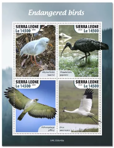 n° 10347/10350 - Timbre SIERRA LEONE Poste