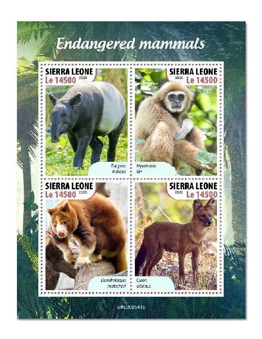 n° 10351/10354 - Timbre SIERRA LEONE Poste