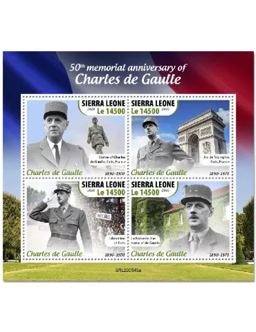 n° 10367/10370 - Timbre SIERRA LEONE Poste