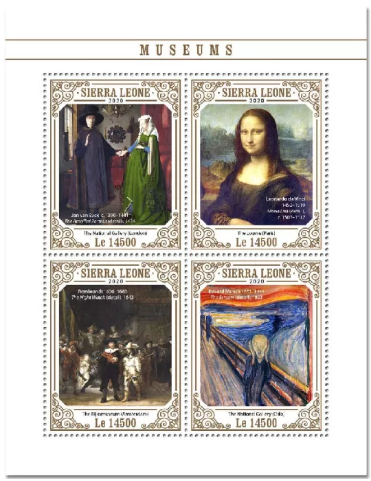 n° 10447/10450 - Timbre SIERRA LEONE Poste