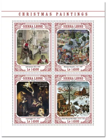 n° 10451/10454 - Timbre SIERRA LEONE Poste