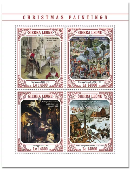 n° 10451/10454 - Timbre SIERRA LEONE Poste