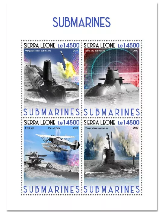n° 10455/10458 - Timbre SIERRA LEONE Poste