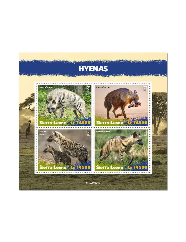 n° 10483/10486 - Timbre SIERRA LEONE Poste