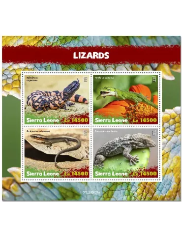 n° 10535/10538 - Timbre SIERRA LEONE Poste