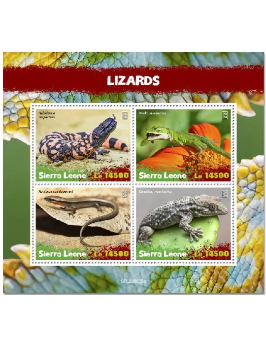 n° 10535/10538 - Timbre SIERRA LEONE Poste