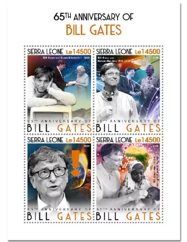 n° 10581/10584 - Timbre SIERRA LEONE Poste