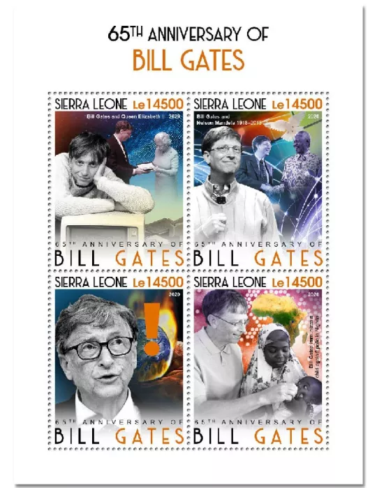 n° 10581/10584 - Timbre SIERRA LEONE Poste