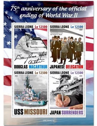 n° 9881/9884 - Timbre SIERRA LEONE Poste