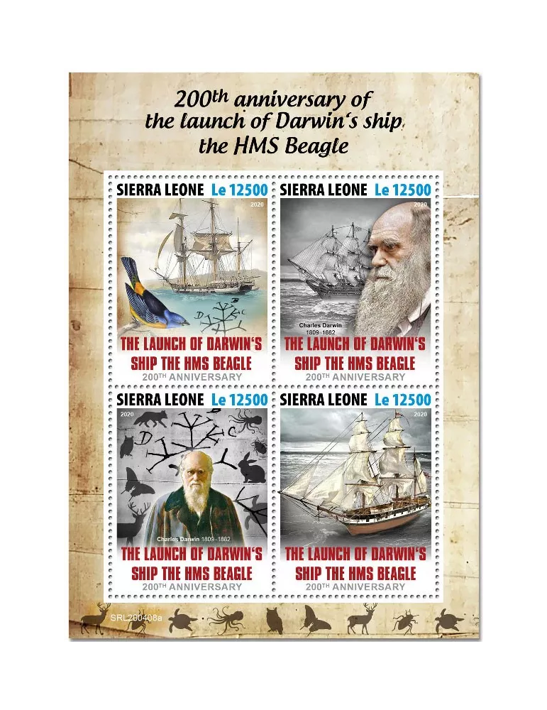 n° 9885/9888 - Timbre SIERRA LEONE Poste