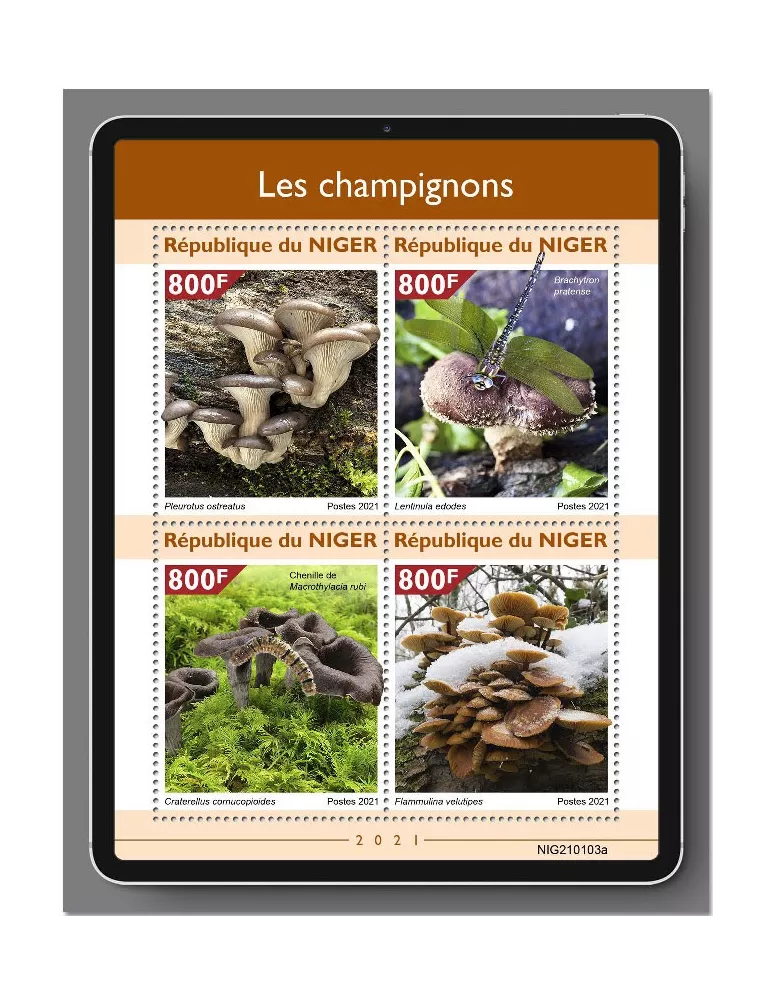 n° 5986/5989 - Timbre NIGER Poste