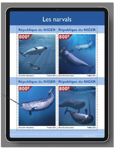 n° 6018/6021 - Timbre NIGER Poste