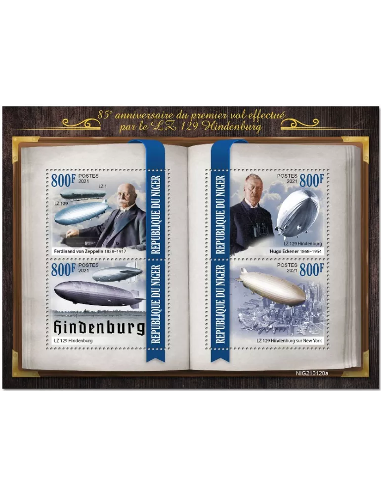 n° 6050/6053 - Timbre NIGER Poste