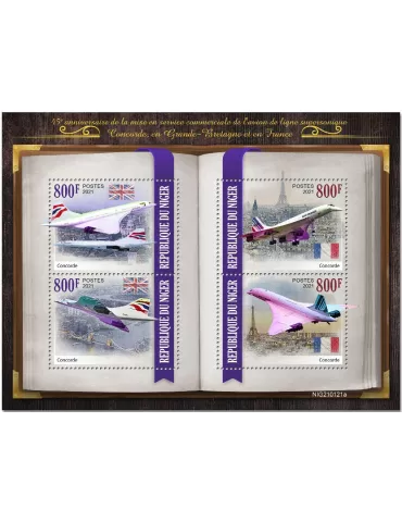 n° 6054/6057 - Timbre NIGER Poste