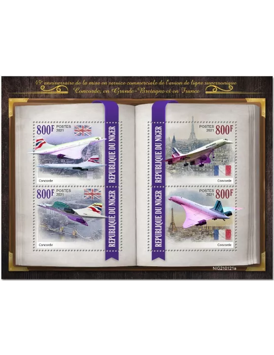 n° 6054/6057 - Timbre NIGER Poste