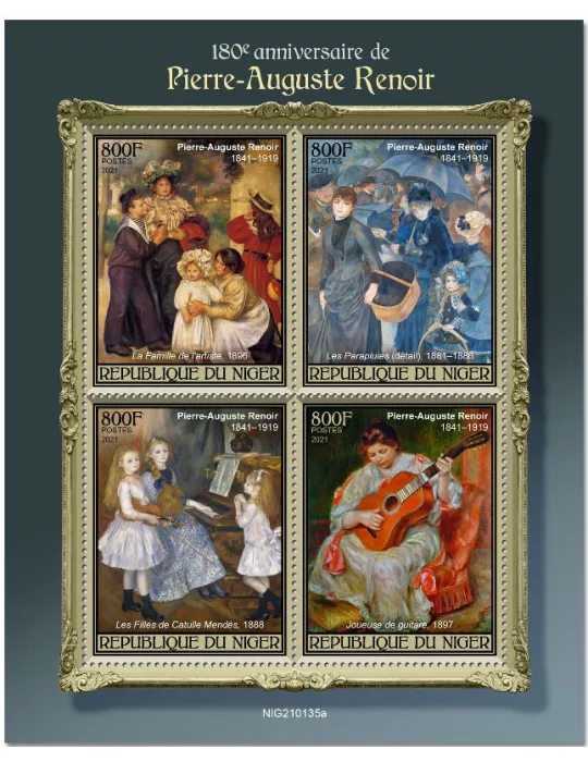 n° 6110/6113 - Timbre NIGER Poste