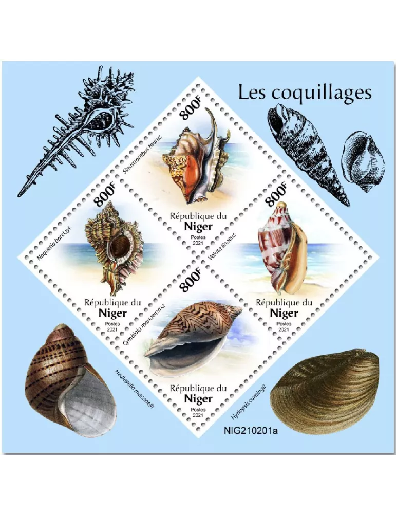 n° 6142/6145 - Timbre NIGER Poste