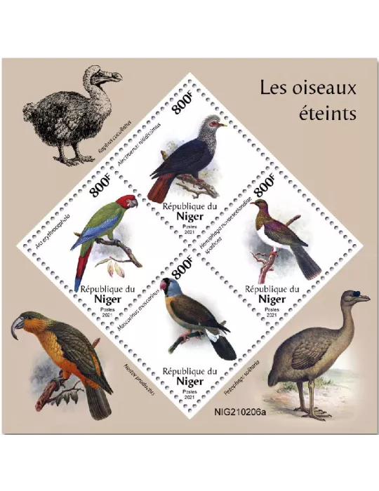 n° 6166/6169 - Timbre NIGER Poste