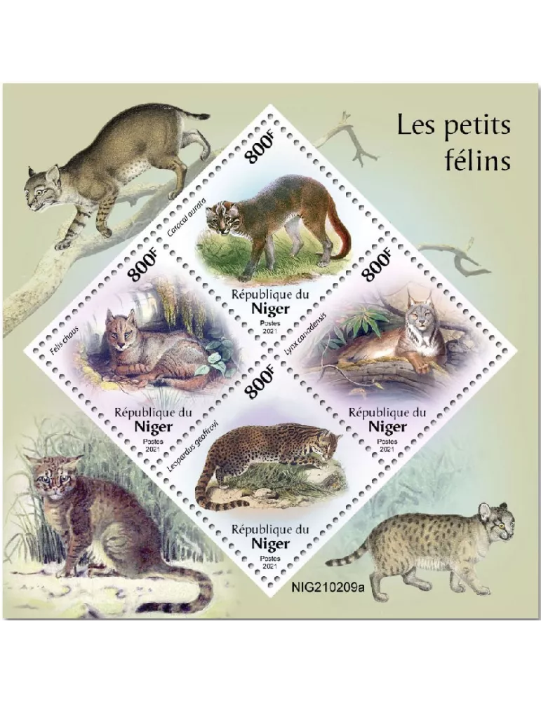 n° 6178/6181 - Timbre NIGER Poste