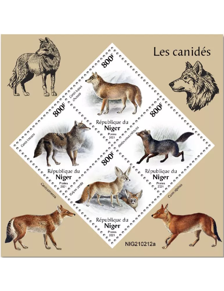 n° 6190/6193 - Timbre NIGER Poste